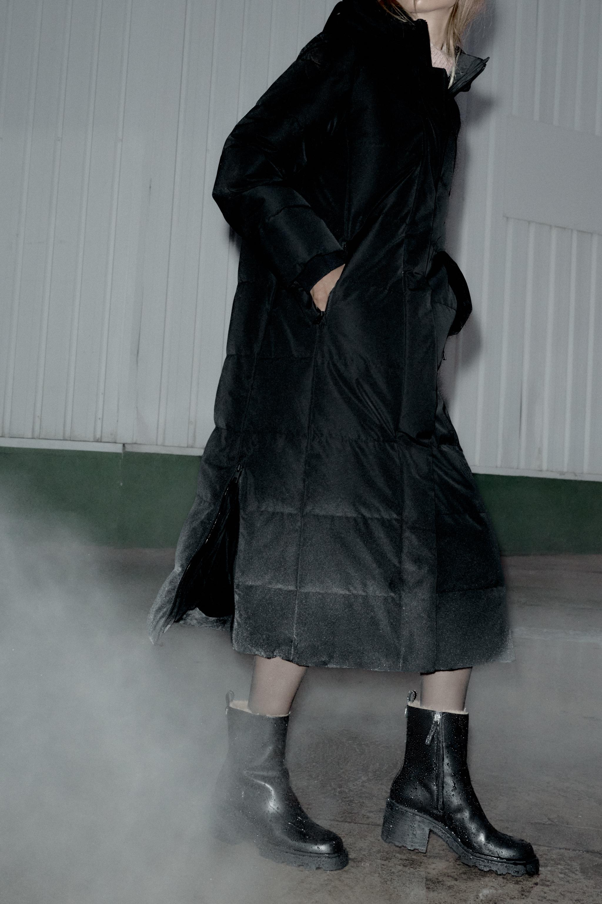 WATER REPELLENT LEATHER ANKLE BOOTS